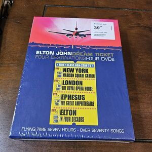Elton John - Dream Ticket (DVD, 2005, 4-Disc Set) - BRAND NEW SEALED